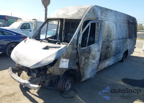 2022 Mercedes-Benz Sprinter 2500 High Roof V6 z USA, uszkodzony, nr VIN W1Y4EDVY7NT093769